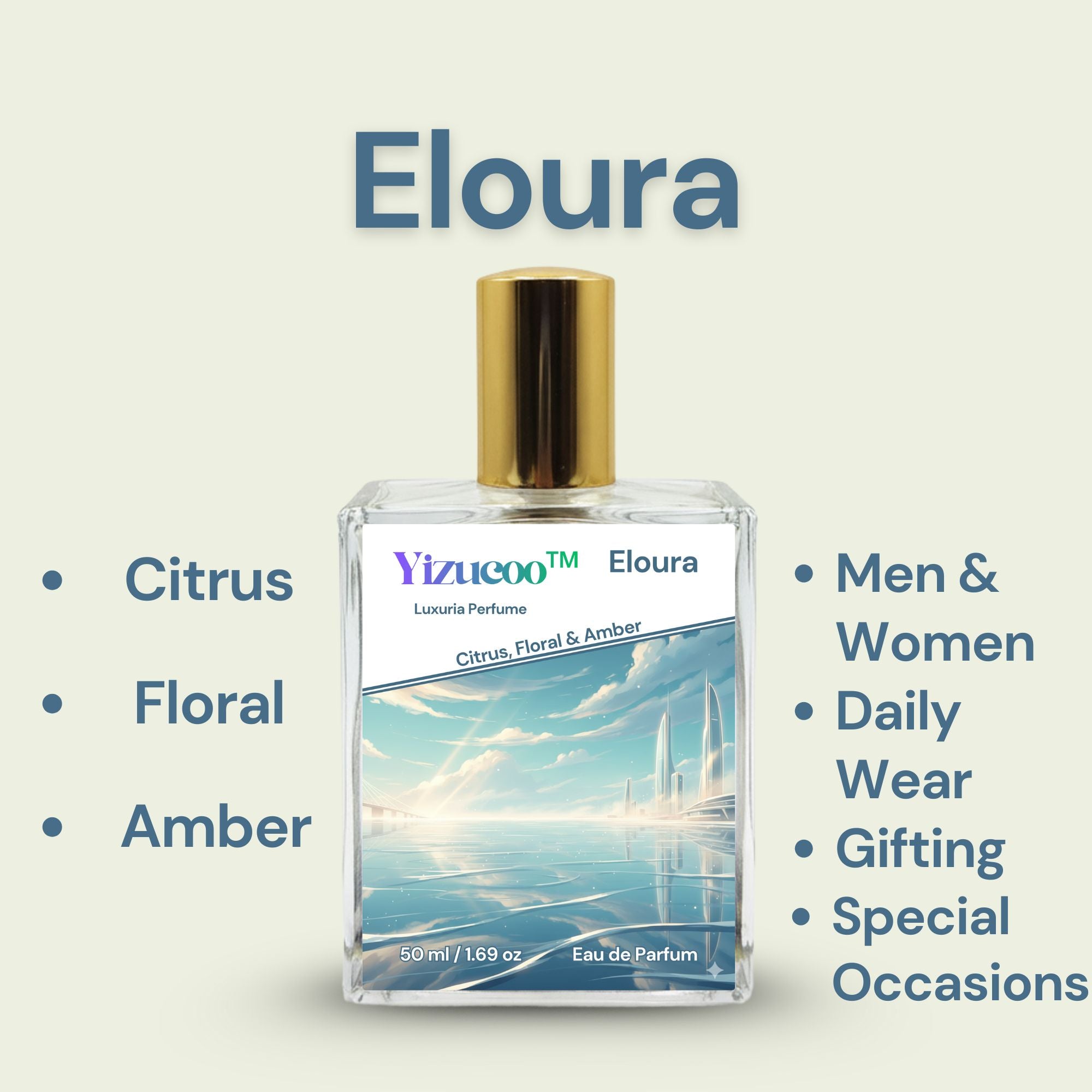 Yizucoo™ Eloura - Citrus Floral Amber